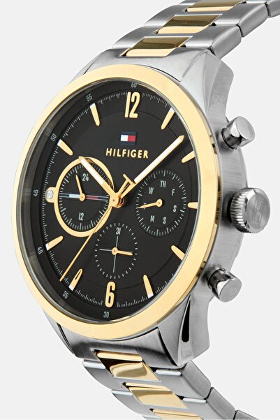 Tommy Hilfiger Men 1791944 Round Watch 44mm, Silver