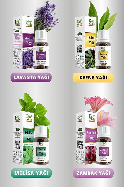 Bio Vitals Laurel Balm Lavender Lily - Aromatic Massage and Care Oil Set
