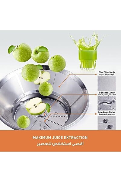 PANASONIC 1000W, 3 in 1 Juicer Blender with Full Metal Spinner for healthy living; 2.0L Large capaci