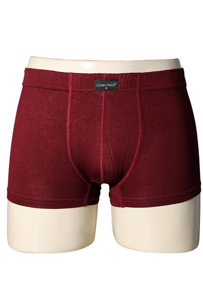 Kennpaul Men's Breathable Bamboo Boxers - Snap Waist, Skin-Friendly, Stretchy