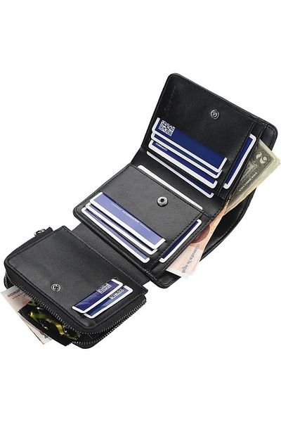 baellerry Vegan Multi-Card Wallet - Short Men's Card Holder