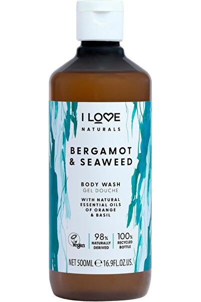I Love غسول الجسم الطبيعي بالبرغموت والأعشاب البحرية ٥٠٠ مل