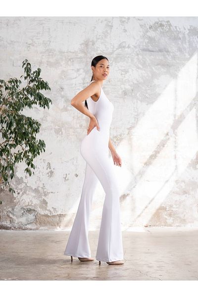 Joana Hazley White Jumpsuit
