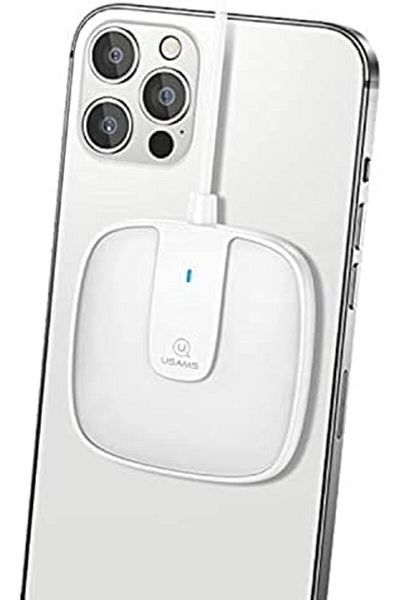 Usams Magnetic Wireless Charger 15 Watt White