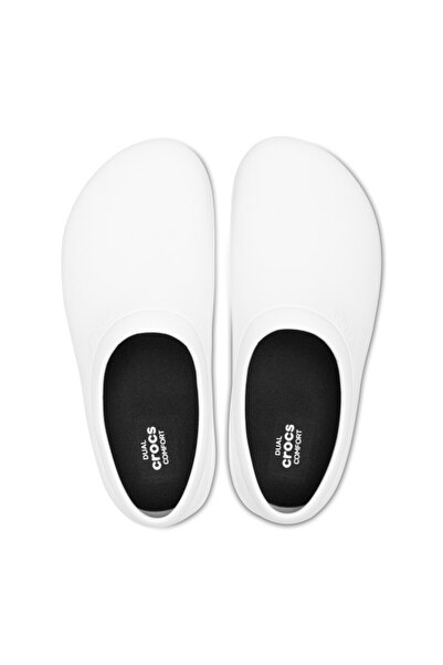 Crocs pantofi sport cu imprimeu de ceas - albi