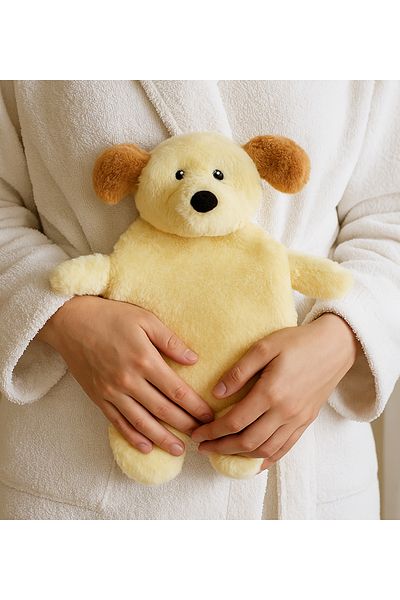Özgüner Oyuncak Plush Water Bag Case – Cute Design in Dog Shape
