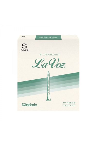 Daddario D\'Addario Woodwinds La Voz Rcc10Sf Sib Clarinet Reed Soft