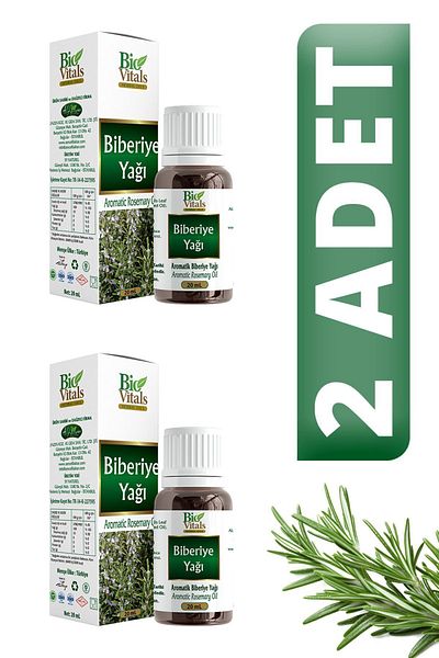 Bio Vitals 20 Ml 2 Pieces Rosemary Oil