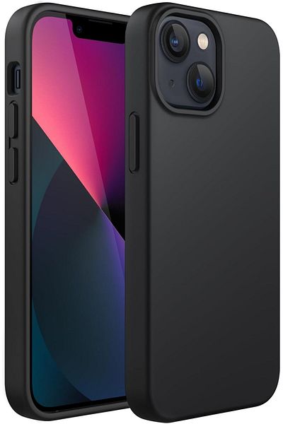 Generic Silicone Case Cover Compatible with iPhone 13 6.1 inch , Ultra Slim Fit with Full Body Protection