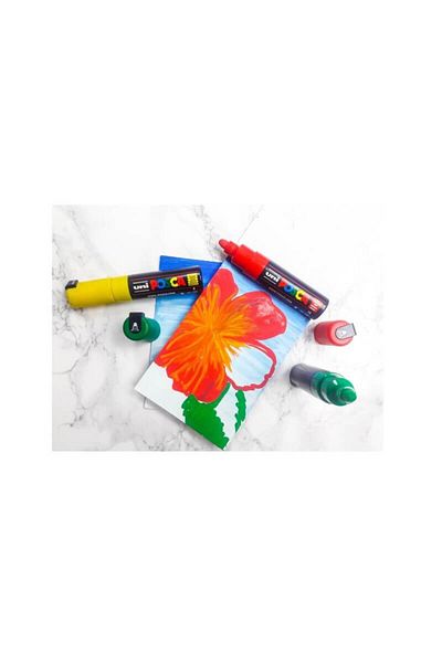 POSCA Marker cu vopsea PC-7M 4,5-5,5 mm - albastru deschis