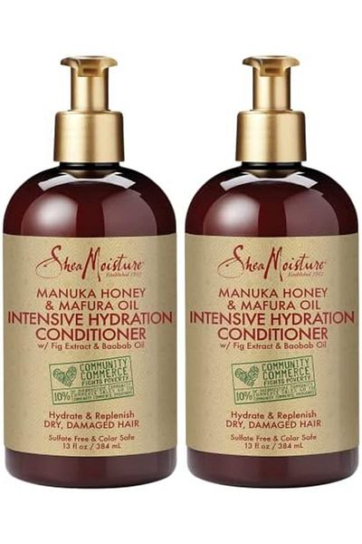 Shea Moisture Manuka Honey And Mafura Oil Intensive Hydration Conditioner For Unisex, 13 Oz.