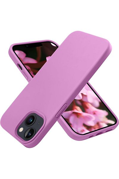 Generic Silicone Case Cover Compatible with iPhone 13 6.1 inch , Ultra Slim Fit with Full Body Protection