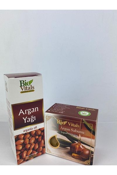 Bio Vitals Skin Care Set Containing Argan Oil and Soap