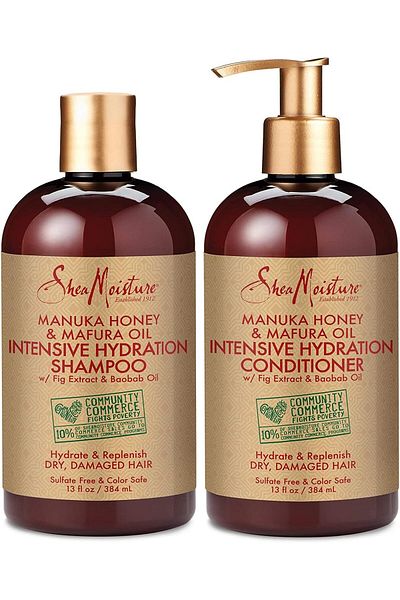 Shea Moisture SheaMoisture Manuka Honey & Mafura Oil Intensive Hydration Shampoo & Conditioner