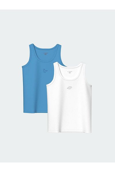 LC Waikiki Crew Neck Boys' Undershirt 2 Pack (S5)