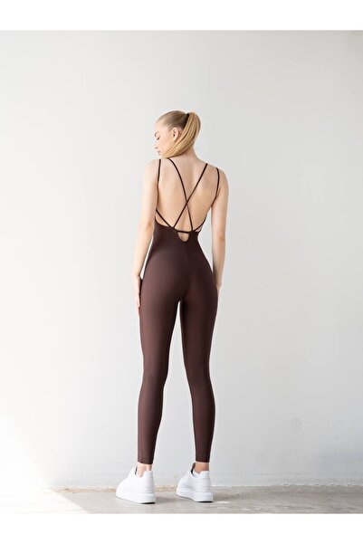 Joana Arabella Brown Jumpsuit