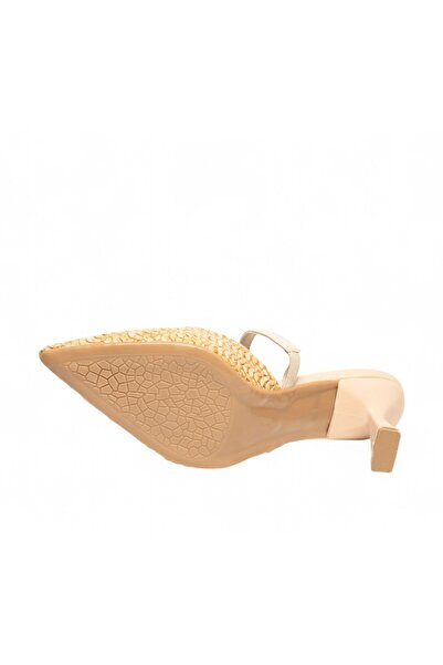 ELAIA SHOES Camilla Women's Pointed Toe Heeled Slingback Casual Stiletto Shoes