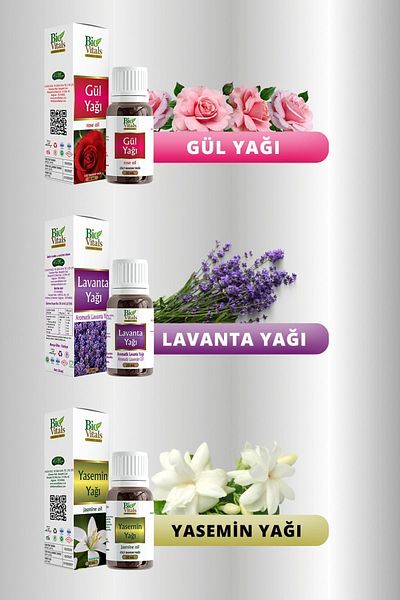 Bio Vitals Lavender Rose and Jasmine Aromatherapy Oil