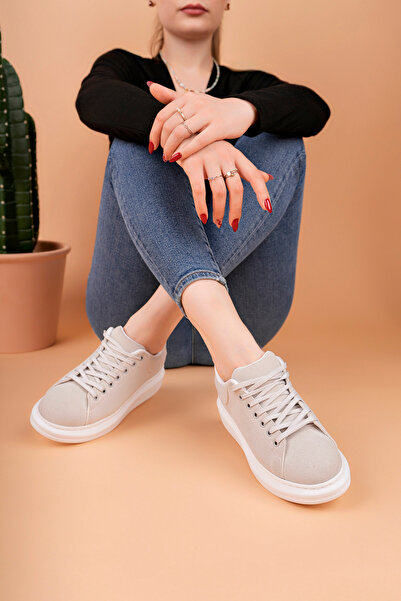 Luis Toronto LT101 Gri Kadın Sneaker