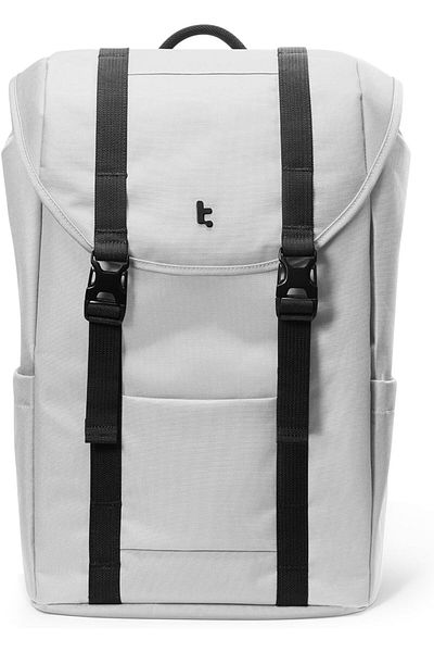 Tomtoc VintPack-TA1 Flap Laptop Backpack, Water-Resistant Travel Casual Eco-Friendly Backpack 22L
