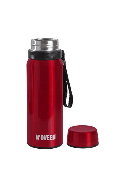 Noveen Noveen Thermos 700 ml, with strap, TB625 Red Transparent