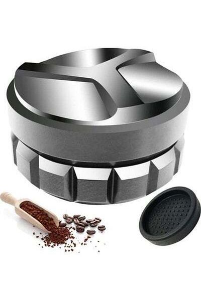 HALAMODO Coffee Distributor Tamper Silver