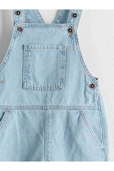 LC Waikiki LCW Kids İndigo Kare Erkek Çocuk Jean Salopet