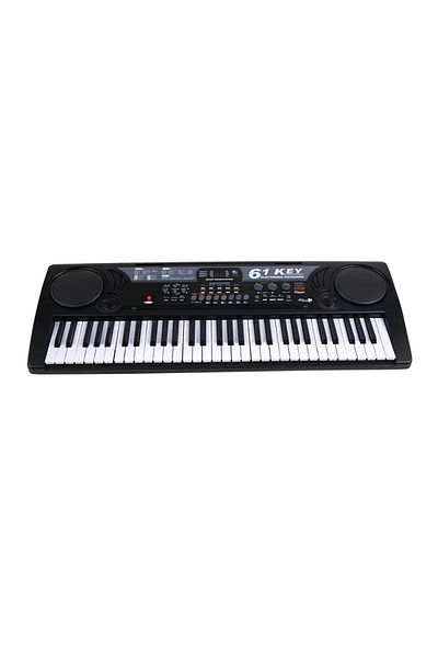 Depox Electronic Organ, Schone Klange, Usb Input, Mini Microphone, Score Holder Included, Black