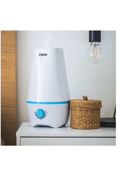 Noveen Umidificator de aer ultrasonic Noveen UH101 Blue, 2.2 L, Recomandat pentru incaperi pana la 30 mp