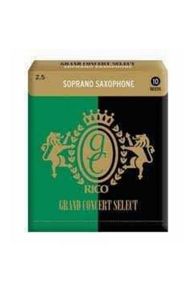 Daddario Rico Grand Concert Rgc10Ssx250 Soprano Saxophone Reed No:2,5