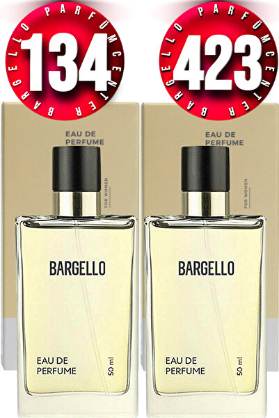 Bargello 134 Kadın Parfüm Oriental 50 ML EDP + Bargello 423 Kadın Parfüm Flor...