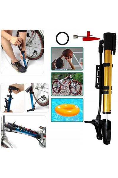 Neler Geldi Neler Bicycle Pump Ball Pool Pump Sportsman Multifunctional Aluminum Hand Pump Mounting Bicycle Mount