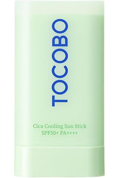 TOCOBO Cica Cooling Sun Stick SPF50+ PA++++ 1.69 fl. oz - Fermented Cica Complex, Reduces Skin Tempe