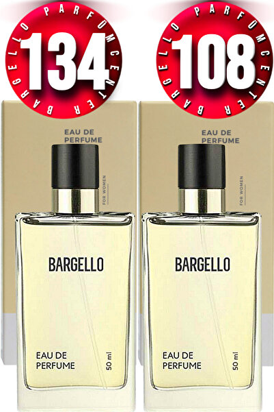 Bargello 134 Kadın Parfüm Oriental 50 ML EDP + Bargello 108 Kadın Parfüm Flor...