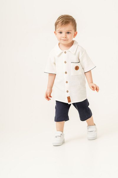 JNF kids Baby Boy Waffle Double Set