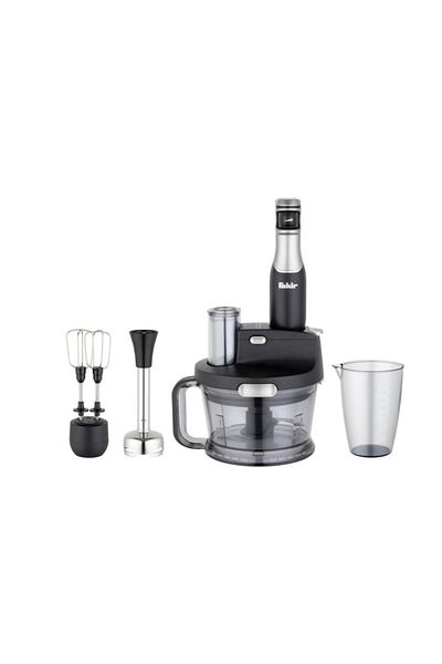 Fakir Food Processor Set Multi-Purpose Blender Set Silver