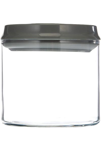 LUXE 43663S00 Zest Click Lock Jar, 700Cc, Black Lxshp 1055529