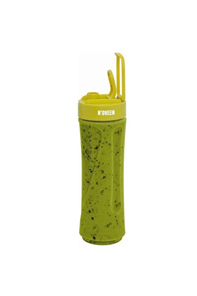 Noveen Blender Noveen Sport Mix & Fit SB230, 300 W, 2 Sticle TRITAN 0.6 l, Adaptor zdrobire gheata (Verde)