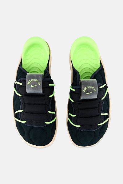 Nike Men Offline 3,0 Slip On Mules, Black