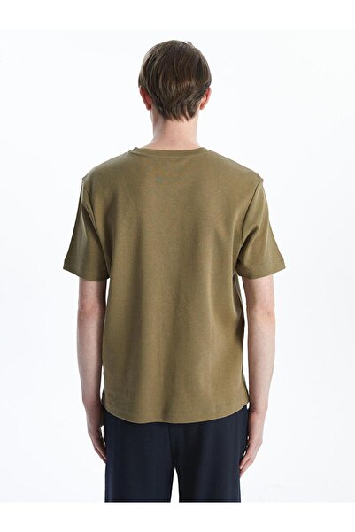 LC Waikiki Ανδρικό κοντομάνικο μπλουζάκι με λαιμόκοψη LCW Vision