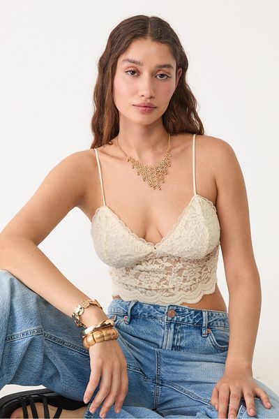 Stradivarius Strappy lace top