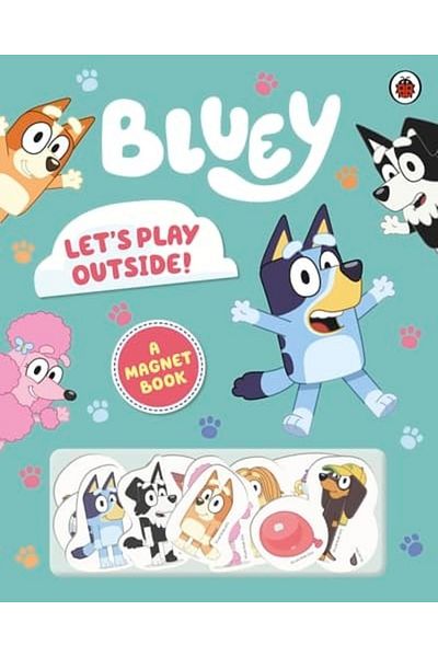 Penguin Random House Children's book - Bluey: Let's Play Outside! : Magnet Book