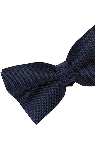 Tudors Pack of 5 Dobby Navy Blue Men's Bow Ties