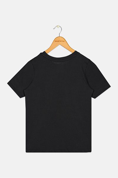 NBA Kids Boy Sportswear Fit Short Sleeves Basketball T-Shirt, Black
