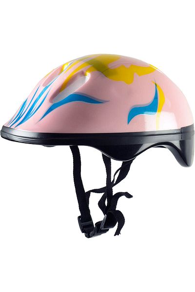ACTION ONE Flames protective helmet, size 52-54 cm, pink