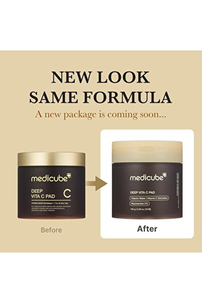 Medicure Deep Vita C Facial Pads (70 sheets)