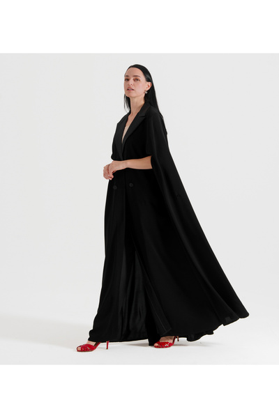 Rosette Abaya Royal Blazer Abaya