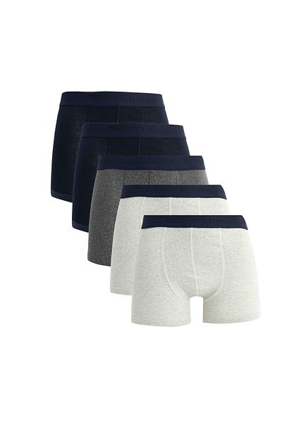 Tudors Ανδρικό 5 Pack Cotton Lycra Flexible Fabric Boxer