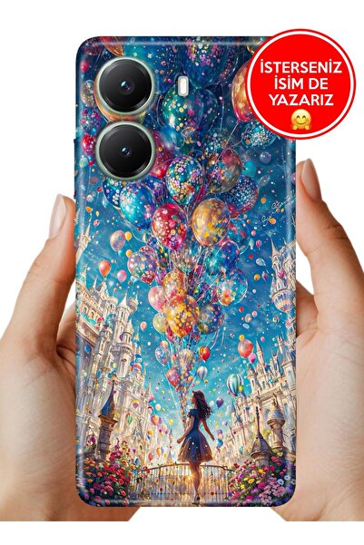 POCO X7 Pro Kılıf A Kalite Baskılı Art Silikon Mutlu Kız