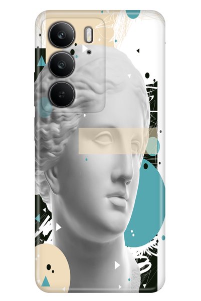 realme C75 (Rmx3941) Case Decorative Silicone Printed Cover Venus Pop Art